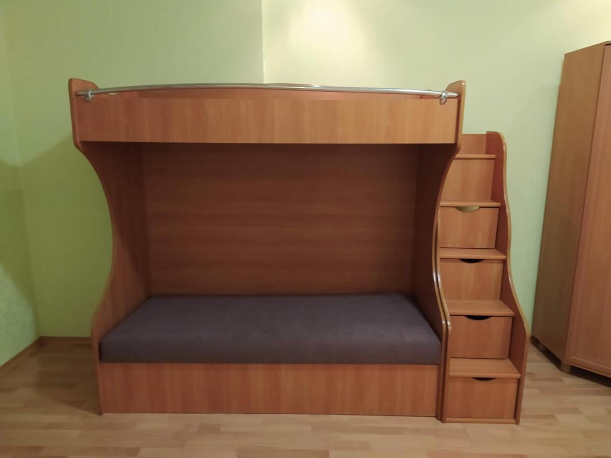 Двухкомнатная Квартира С Кухней Студией Бровары. Kültér fotó